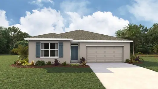 New construction Single-Family house 10769 Tucker Rd, Weeki Wachee, FL 34613 plan Lakeside - image