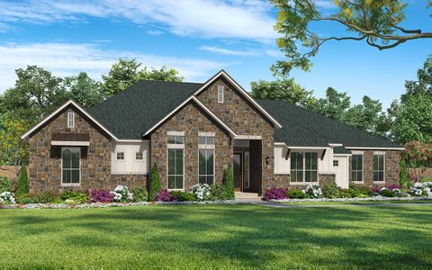 New construction Single-Family house New Waverly, TX 77358 plan Throckmorton - image