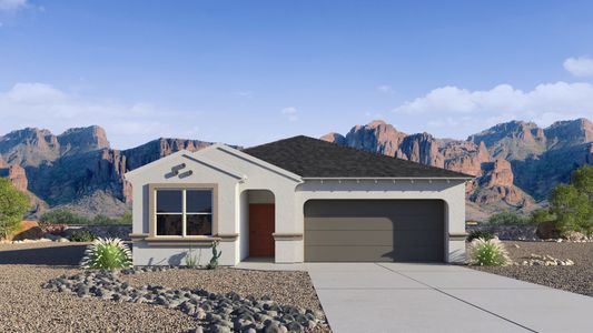 New construction Single-Family house 5444 E Darwin Dr, San Tan Valley, AZ 85140 plan Easton - image