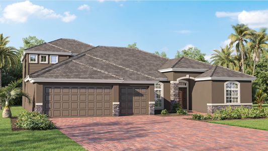 New construction Single-Family house 6891 Cameo Drive, Grant-Valkaria, FL 32949 Elm Royale- photo 0