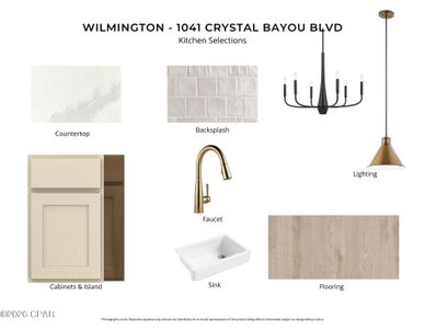 New construction Single-Family house 1041 Crystal Bayou Blvd, Panama City Beach, FL 32407 plan Wilmington - image