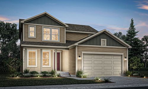 New construction Single-Family house 9277 Golden Buffs Dr, Colorado Springs, CO 80925 plan Mahogany - image