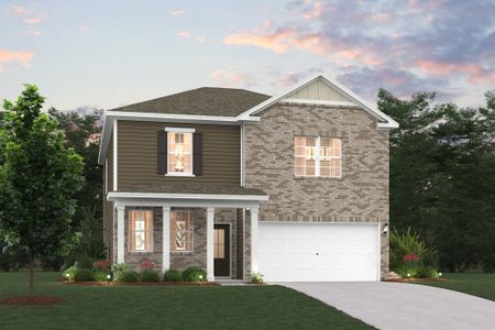 New construction Single-Family house 237 W Millbrook Dr, Spring Hill, TN 37174 plan Woodruff - image