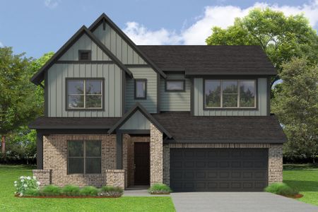 New construction Single-Family house 8138 Yall St, Montgomery, TX 77316 plan The Primrose - image