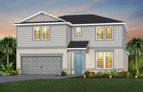 New construction Single-Family house 4990 Good Day Ln, West Melbourne, FL 32904 plan Whitestone - image