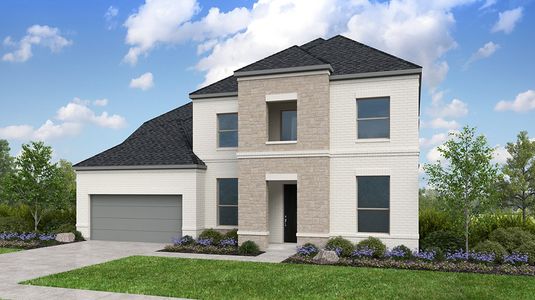 New construction Single-Family house 1100 Tupelo Lndg, Argyle, TX 76226 plan Ruby - image