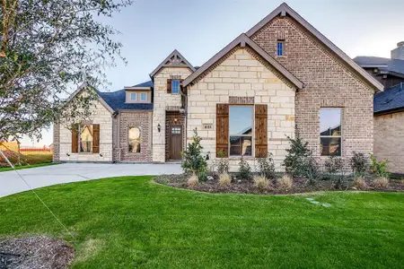 New construction Single-Family house 4018 Eagles Bluff Rd, Midlothian, TX 76065 plan Thorton - image