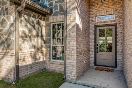 Welcoming entryway.