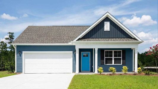New construction Single-Family house 319 Merchant Point Blvd, Jacksonville, NC 28546 plan Cali - image