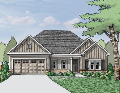 New construction Single-Family house 1112 Red Oak Blvd, Loganville, GA 30052 The Everett - photo 0