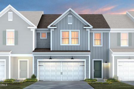 New construction Townhouse house 2319 Sun Vibes Wy, Durham, NC 27703 - image