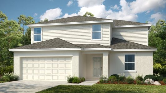 New construction Single-Family house 13936 Tropical Breeze Wy, Hudson, FL 34669 plan Kingfisher - image