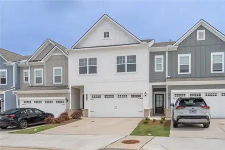 New construction Townhouse house 1074 Chastain Dr, Unit 44, Sugar Hill, GA 30518 plan The Ellison II - image