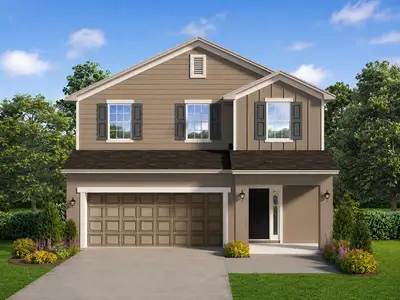 New construction Single-Family house 7016 166Th Pl E, Parrish, FL 34219 plan 2335 - image