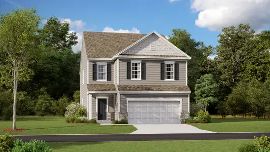 New construction Single-Family house 129 Farmwell Dr, Woodruff, SC 29388 plan Westbury - image