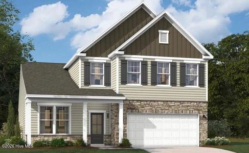 New construction Single-Family house 4022 Hartshorn Cir, Aiken, SC 29801 plan Hollins - image