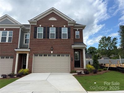 New construction Townhouse house 12047 Lavinia Ln, Charlotte, NC 28277 plan Caswell End - image