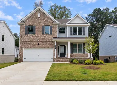 New construction Single-Family house 3946 Lockaby Wy, Lawrenceville, GA 30044 plan Lakewood - image