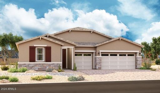 New construction Single-Family house 20289 W Hollyhock Street, Buckeye, AZ 85396 Darius- photo 0