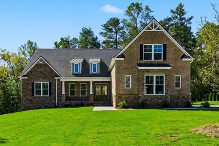 New construction Single-Family house 7791 Capps Ridge Ln, Douglasville, GA 30135 plan Harrison B - image