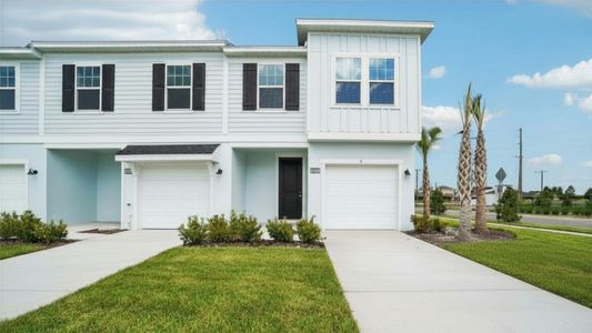 New construction Townhouse house 6844 Holcombe Down Dr, Zephyrhills, FL 33541 plan Leila II - image