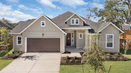 New construction Single-Family house 2332 Tobiano Trce, Georgetown, TX 78633 plan Michelle - image