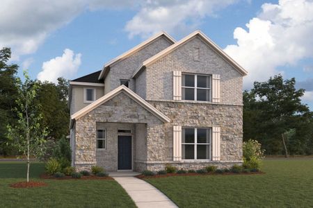 New construction Single-Family house 698 Clarissa St, Buda, TX 78610 plan Sunflower - Cottage Series - image