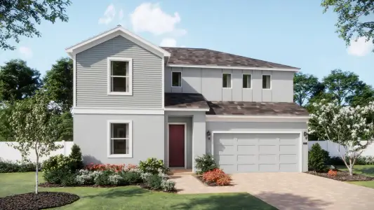 New construction Single-Family house 1827 Link Lp, St. Cloud, FL 34771 plan Alexandria - image