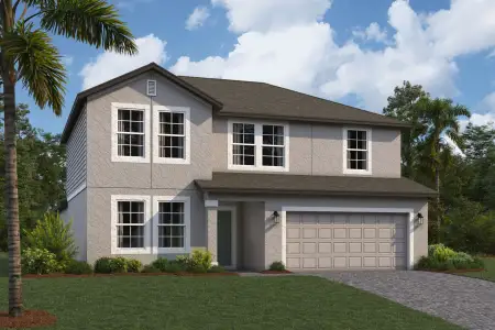 New construction Single-Family house 4928 Meadow Bay Ct, Wimauma, FL 33598 plan Summerset - image