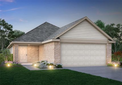 New construction Single-Family house 408 Thompson Place, Fort Worth, TX 76140 The Grove- photo 0