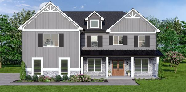 New construction Single-Family house 26 Cheval Ct, Hoschton, GA 30548 plan The Mulberry - image