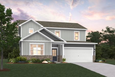 New construction Single-Family house 318 Granville Wy, Spring Hill, TN 37174 plan Harding - image