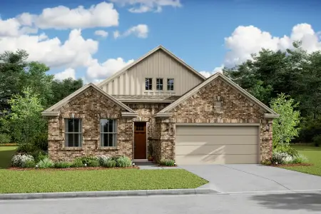 New construction Single-Family house 29423 Hillberry Oaks Ct, Waller, TX 77484 plan Pasadena ESP - image