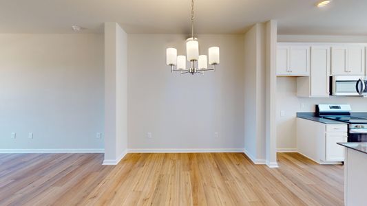 Dining room is open to the Great Room and Kitchen!