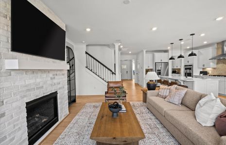 Gathering Room with Optional Fireplace