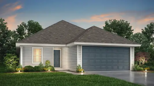 New construction Single-Family house 1220 Sweden Chill, Seguin, TX 78155 plan The Messina - image