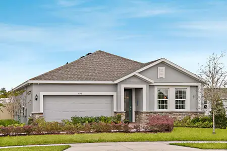 New construction Single-Family house 1652 Hamlin Ridge Rd, Minneola, FL 34715 plan Kensington Flex - image