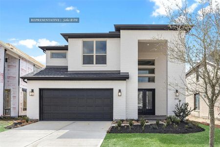 New construction Single-Family house 312 Silver Sage St, Conroe, TX 77304 plan The Soho - image