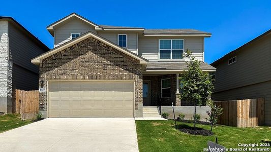 New construction Single-Family house 1730 Moonstone Bay, San Antonio, TX 78245 THE WALSH- photo 0