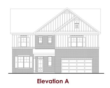 New construction Single-Family house 2300 Hurricane Shoals Rd, Dacula, GA 30019 plan Castle - image