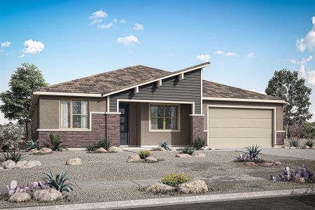 New construction Single-Family house 14742 W Lariat Trl, Surprise, AZ 85387 Hibiscus- photo 0