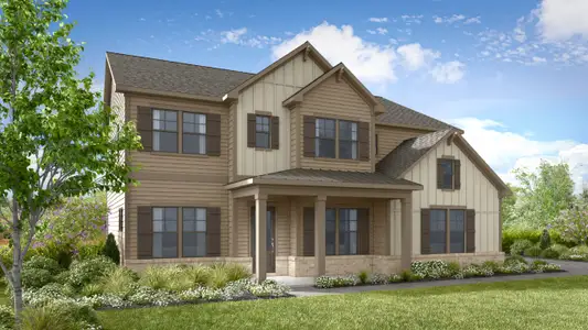 New construction Single-Family house 4648 Bethelview Rd, Cumming, GA 30040 plan Tuscany - image