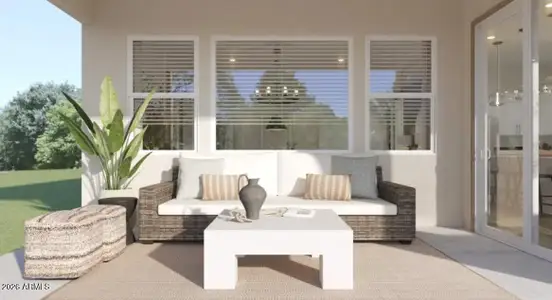 New construction Single-Family house 23127 E Roundup Wy, Queen Creek, AZ 85142 plan Aspen Plan 4578 - image