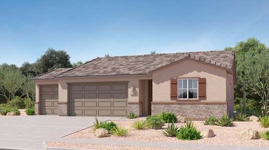 New construction Single-Family house 17375 S Ironwood Bend Dr, Vail, AZ 85641 plan Bravo - image