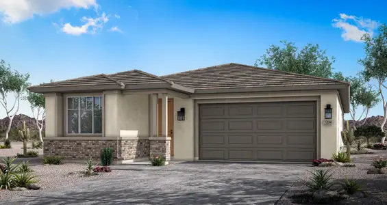 New construction Single-Family house 907 W Finch Dr, Queen Creek, AZ 85140 plan Jade - image