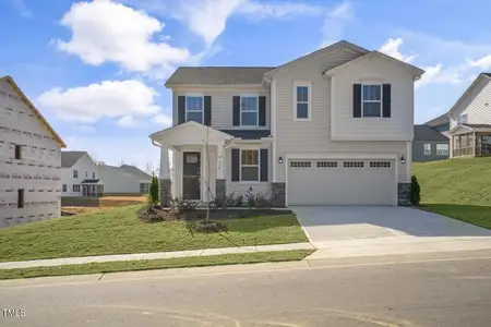 New construction Single-Family house 279 Providence Creek Dr, Fuquay Varina, NC 27526 Redwood- photo 0