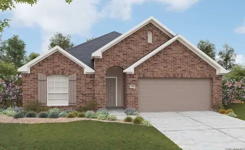 New construction Single-Family house 3620 Meteor Rd, New Braunfels, TX 78130 plan Kimbell - image