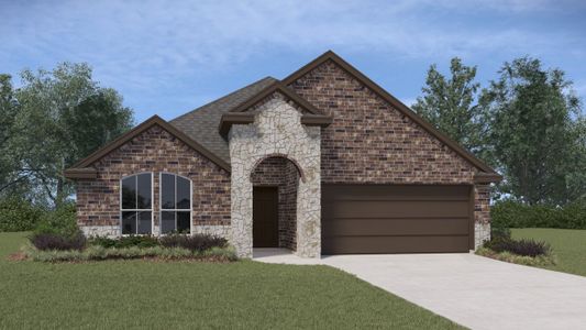 New construction Single-Family house 10008 High Banker Dr, Aubrey, TX 76227 H106 Bentworth- photo 0