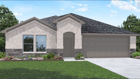 New construction Single-Family house 17814 Cliff Tide Dr, Crosby, TX 77532 plan Glendale - image