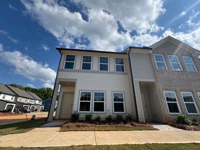 New construction Townhouse house 5102 Arista Dr, Douglasville, GA 30135 Cedar- photo 0